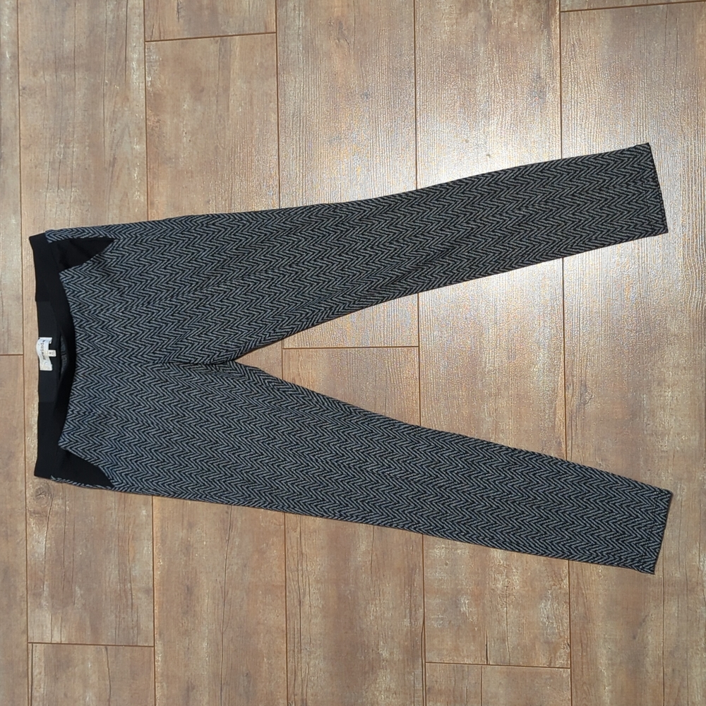 Rewind Medium Grey and Black Leggings